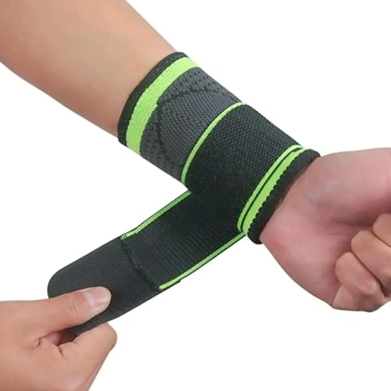 MUÑEQUERA DEPORTIVA AJUSTABLE CON COMPRESION SOPORTE MUÑECA - 3