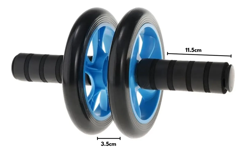 RUEDA ABDOMINAL DOBLE SILENCIOSA PARA EJERCICIOS DE ABDOMEN - 3