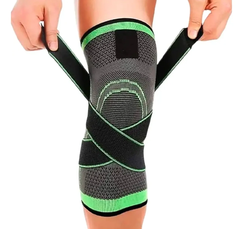 RODILLERA DEPORTIVA AJUSTABLE CON SOPORTE Y COMPRESION - 1