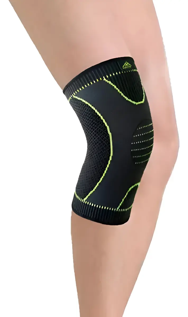 RODILLERA ELASTICA DEPORTIVA CON SOPORTE Y COMPRESION - 1