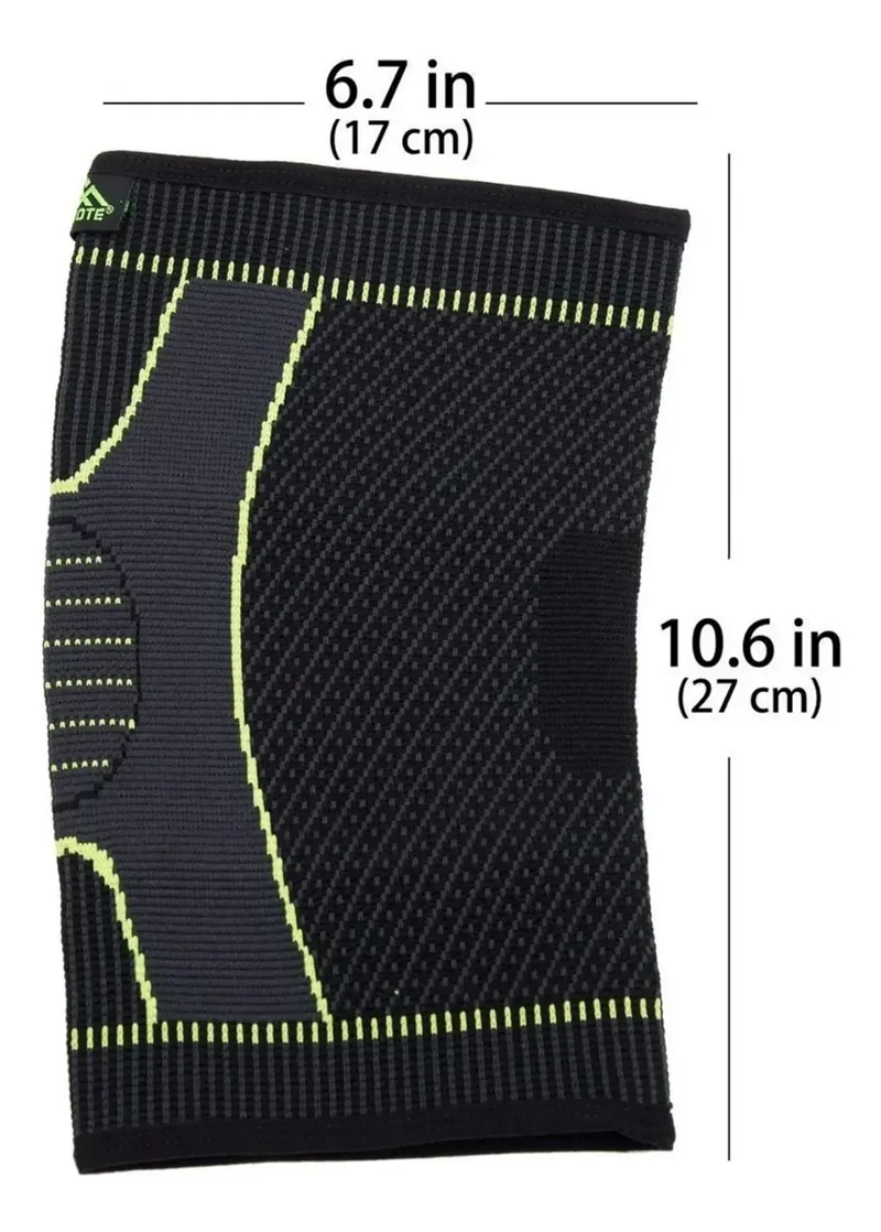 RODILLERA ELASTICA DEPORTIVA CON SOPORTE Y COMPRESION - 2