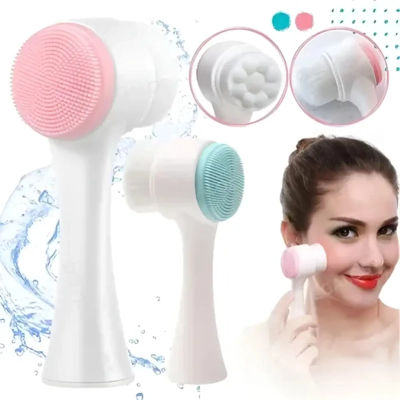 SET LIMPIEZA FACIAL CEPILLO Y RODILLO DE JADE MASAJEADOR - 4