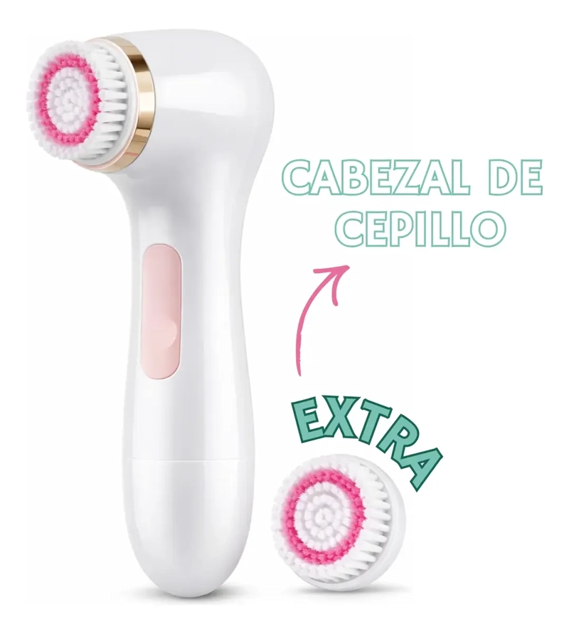 CEPILLO LIMPIADOR FACIAL ELE CTRICO 2 VELOCIDADES WATERPROOF - 5