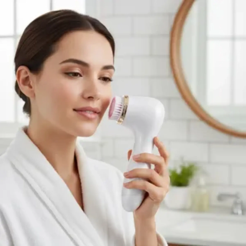 CEPILLO LIMPIADOR FACIAL ELE CTRICO 2 VELOCIDADES WATERPROOF - 7