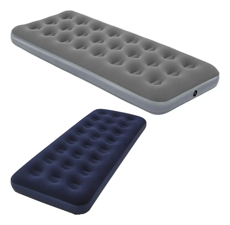 COLCHON INFLABLE 191X99X22CM INDIVIDUAL 1 PLAZA CAMPING - 1