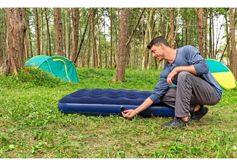 COLCHON INFLABLE MATRIMONIAL 2 PLAZAS 191X137X22CM CAMPING - 6