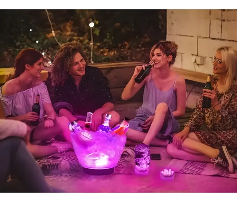 LUZ LED SUMERGIBLE RGB CONTROL REMOTO PARA PISCINA PECERA - 7