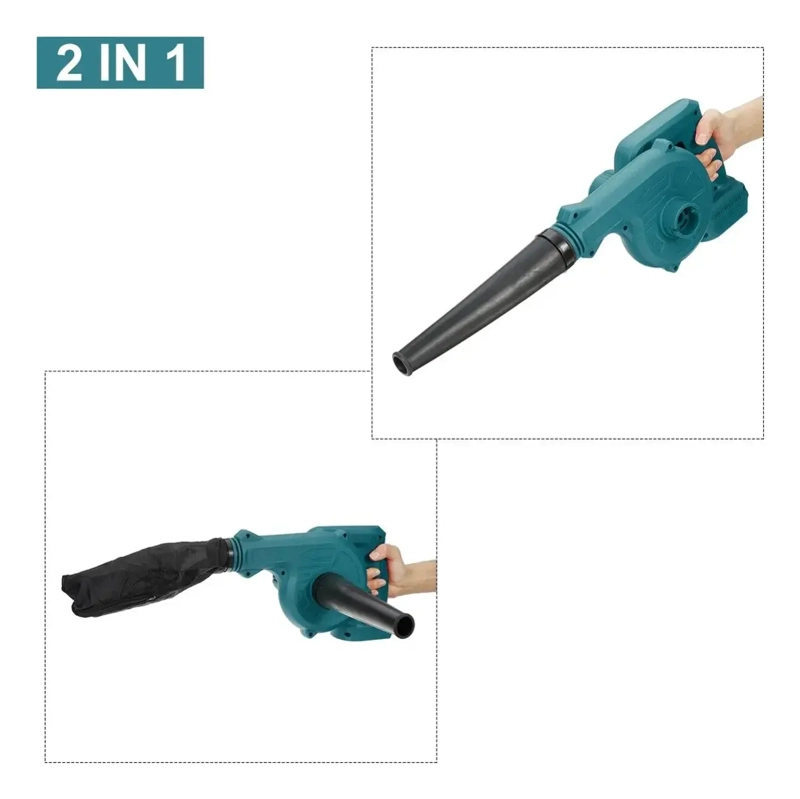 SOPLADOR DE HOJAS JARDIN INALAMBRICO DE BATERIA RECARGABLE - 5