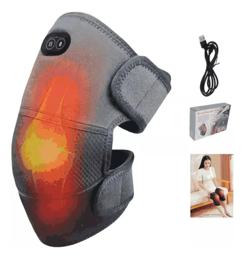 RODILLERA TE RMICA CON MASAJEADOR VIBRACION ALIVIO ARTICULAR - 4
