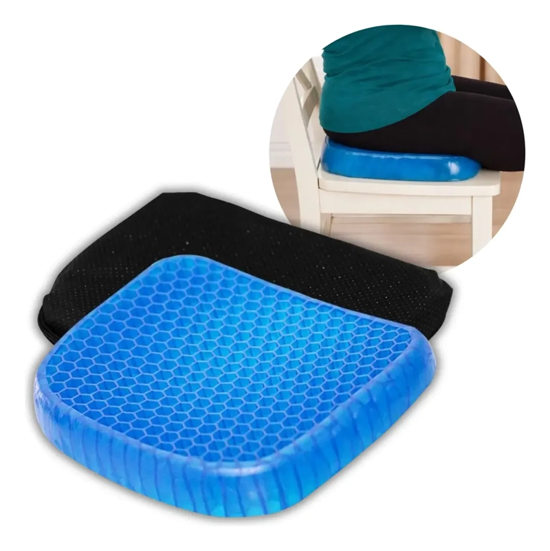 COJIN DE GEL TERAPE UTICO SUNNY SEAT ERGONOMICO SILLA AUTO - 1