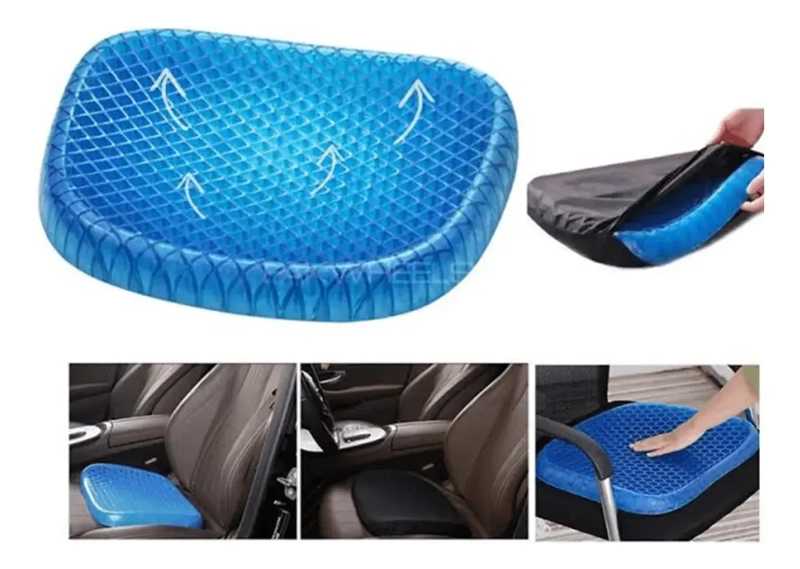 COJIN DE GEL TERAPE UTICO SUNNY SEAT ERGONOMICO SILLA AUTO - 2