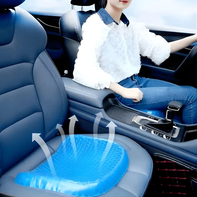 COJIN DE GEL TERAPE UTICO SUNNY SEAT ERGONOMICO SILLA AUTO - 5