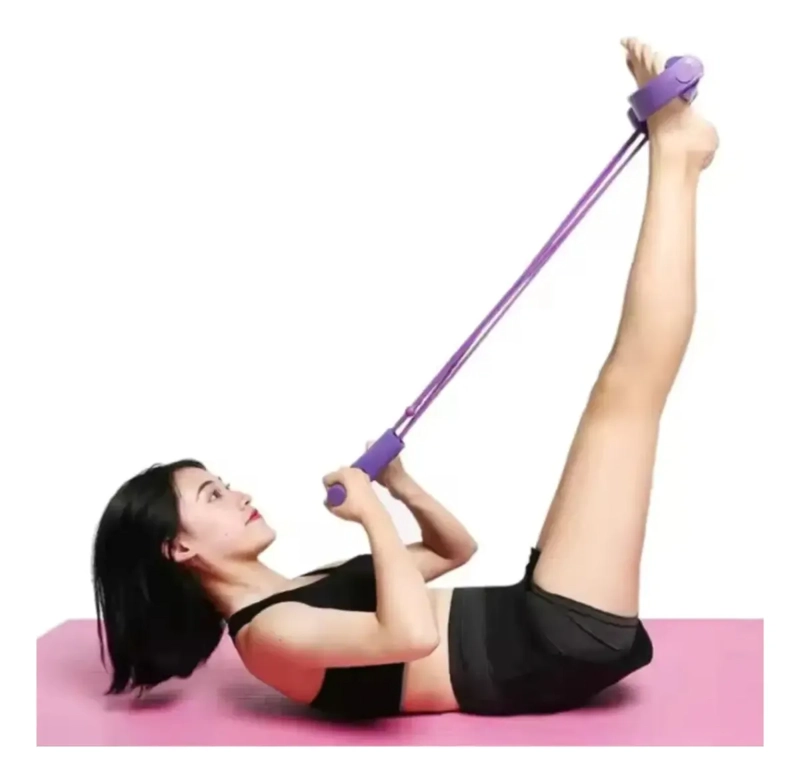 BANDA ELASTICA CON PEDAL BODY TRIMMER EJERCICIO EN CASA - 3