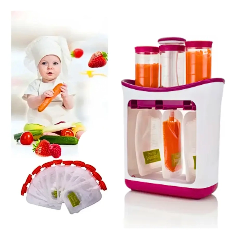 DISPENSADOR DE ZUMO EMPACADOR DE COLADOS PAPILLA BEBES - 1