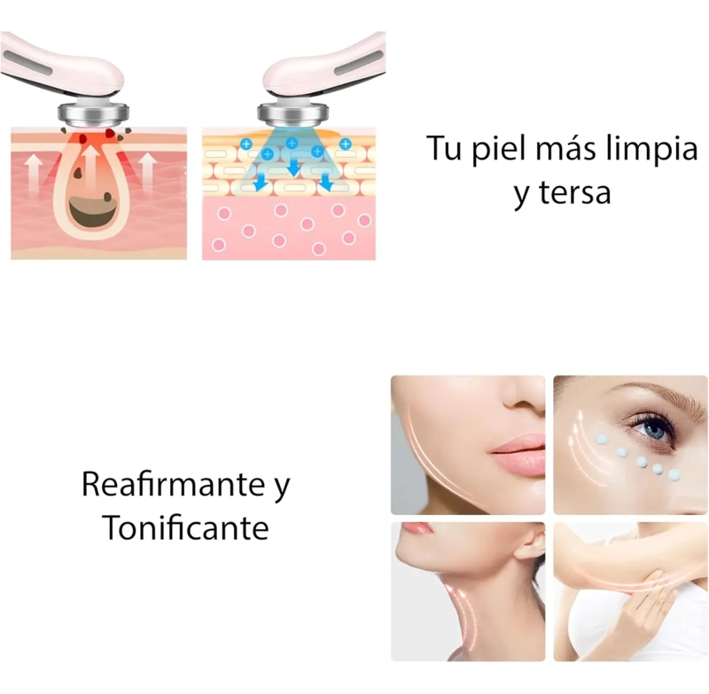 LIMPIADOR MASAJEADOR CONTORNO OJOS FACIAL REJUVENECEDOR - 2
