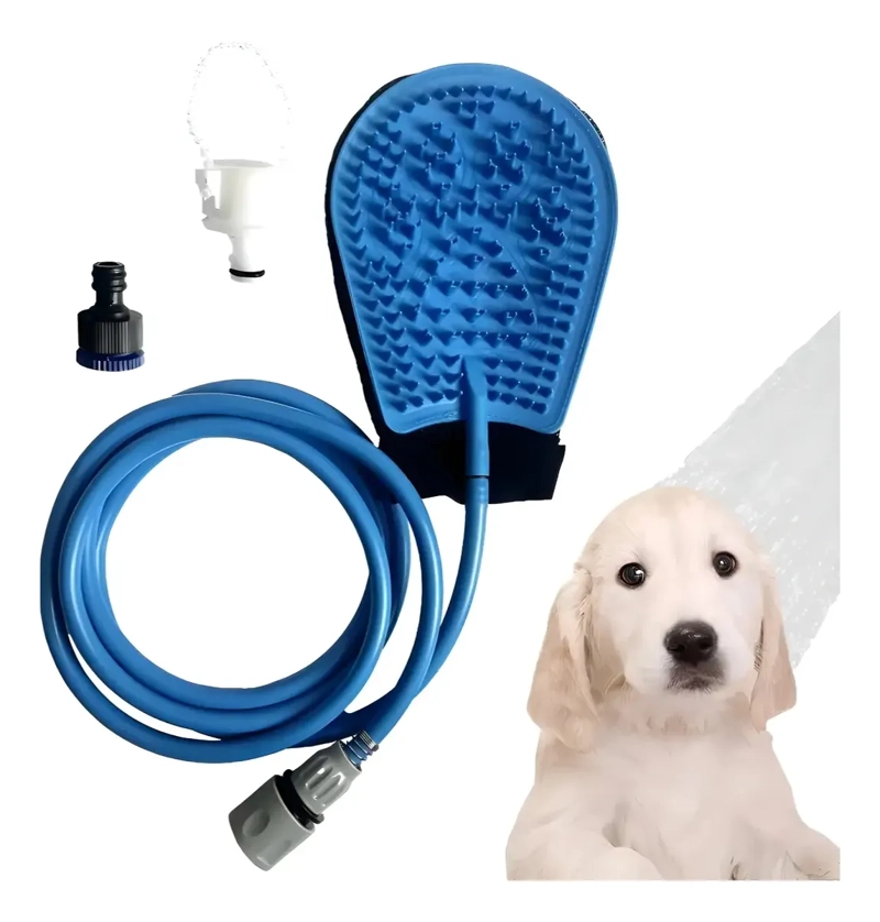 GUANTE CEPILLO QUITA PELOS MASCOTAS PARA USO SECO O MOJADO - 8