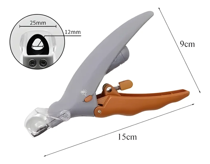 CORTA UÑAS CON LUPA Y LUZ PARA PERROS PET COMFY PROFESIONAL - 7