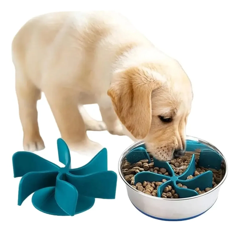 INSERTO PARA PLATO ALIMENTADOR LENTO PERROS Y GATOS SPIRAL - 1