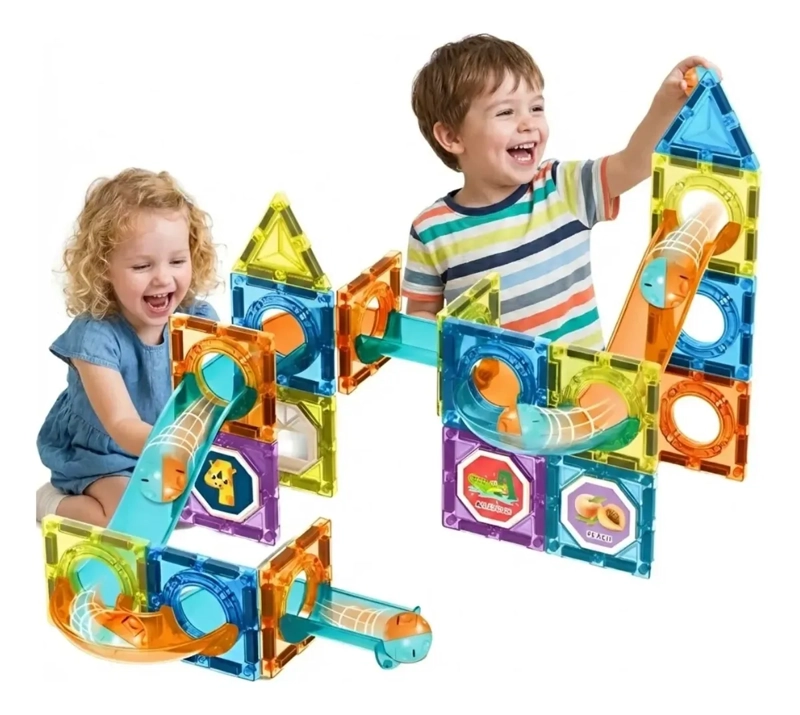 SET 42 PCS BLOQUES MAGNE TICOS DE CONSTRUCCION 3+ AÑOS - 1