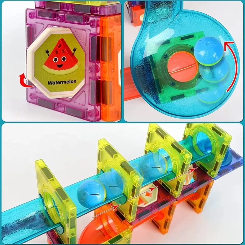 SET 42 PCS BLOQUES MAGNE TICOS DE CONSTRUCCION 3+ AÑOS - 3