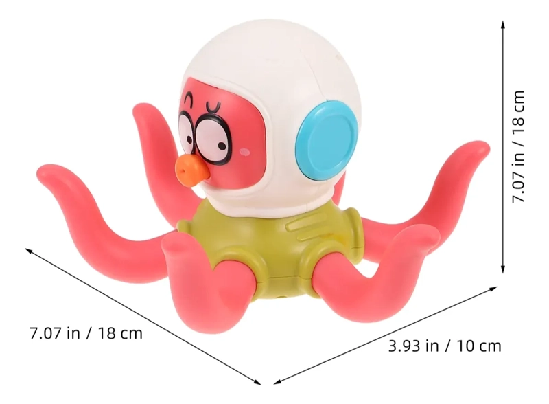 JUGUETE OCTOPUS PULPO DIDACTICO SENSORIAL BEBE S 18+ MESES - 2