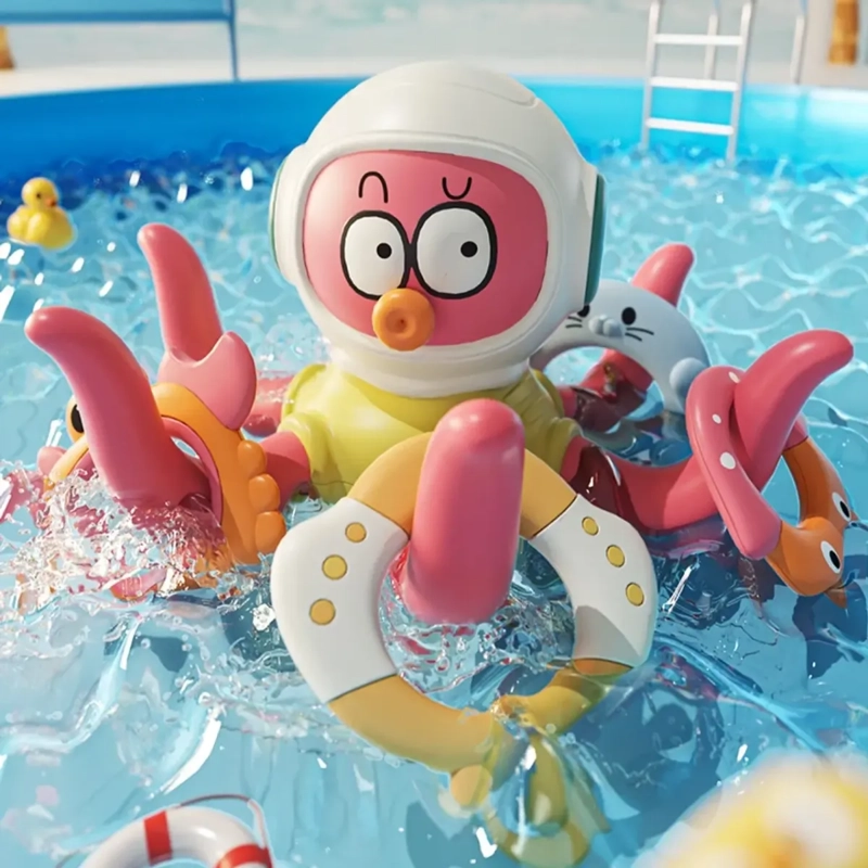 JUGUETE OCTOPUS PULPO DIDACTICO SENSORIAL BEBE S 18+ MESES - 4