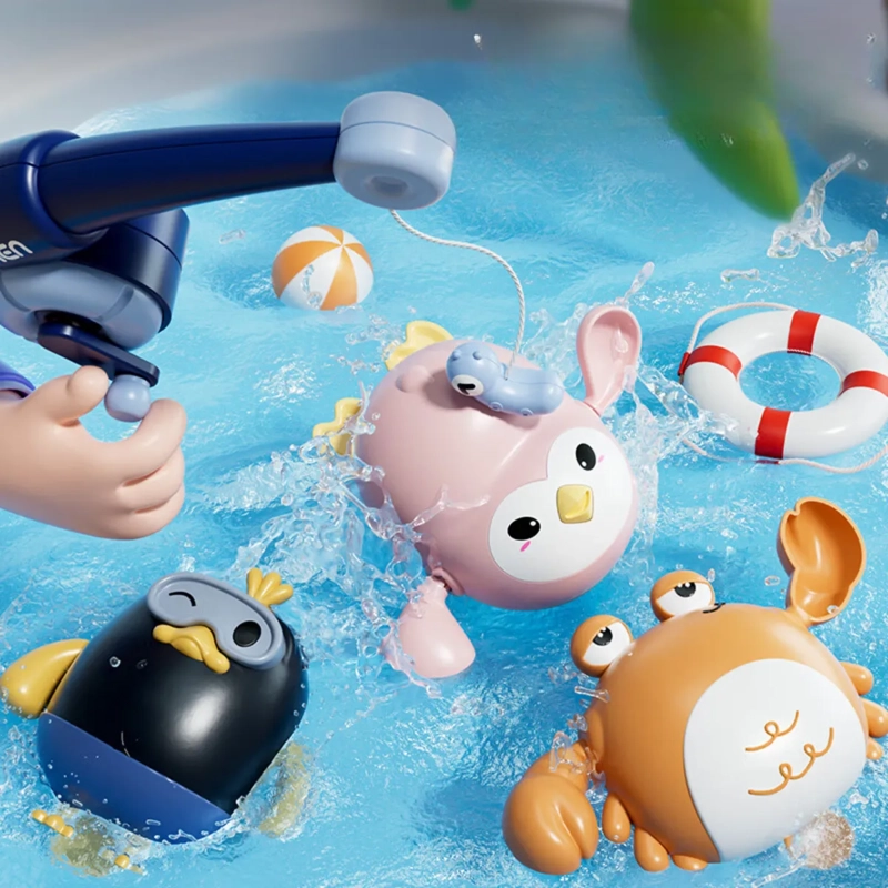 JUEGO PESCA MAGNE TICA PARA BAÑERA JUGUETE DUCHA BEBE  NIÑOS - 4