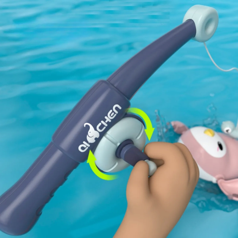 JUEGO PESCA MAGNE TICA PARA BAÑERA JUGUETE DUCHA BEBE  NIÑOS - 7