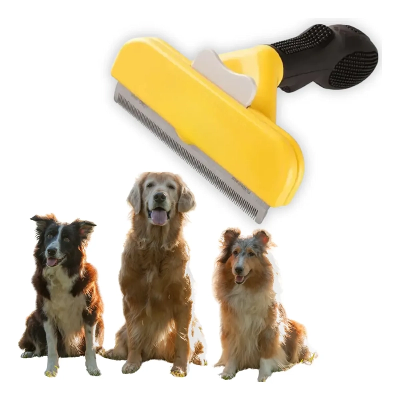 CEPILLO DESLANADOR FELLTRIMMER PARA PERROS GRANDES TALLA L - 1