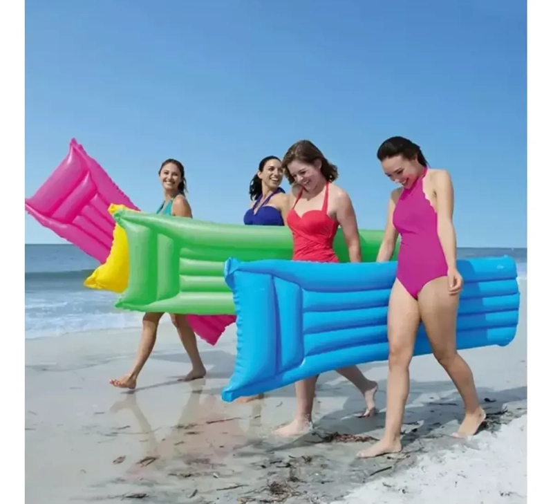 REPOSERA INFLABLE PARA PISCINA Y PLAYA RESISTENTE 183X70CM - 5