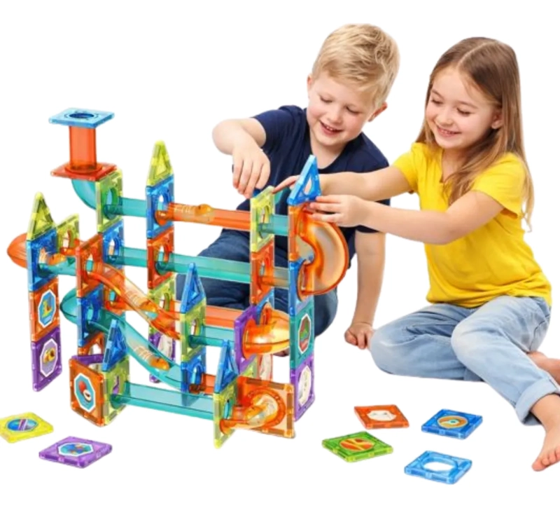 SET 98 PCS BLOQUES MAGNE TICOS DE CONSTRUCCION 3+ AÑOS - 1