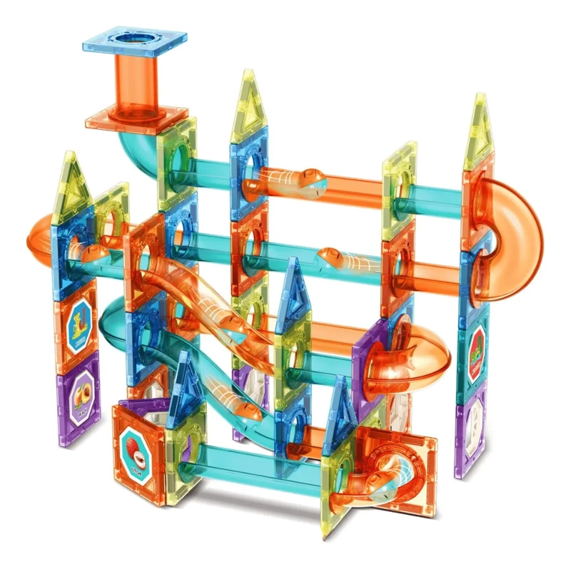 SET 98 PCS BLOQUES MAGNE TICOS DE CONSTRUCCION 3+ AÑOS - 2