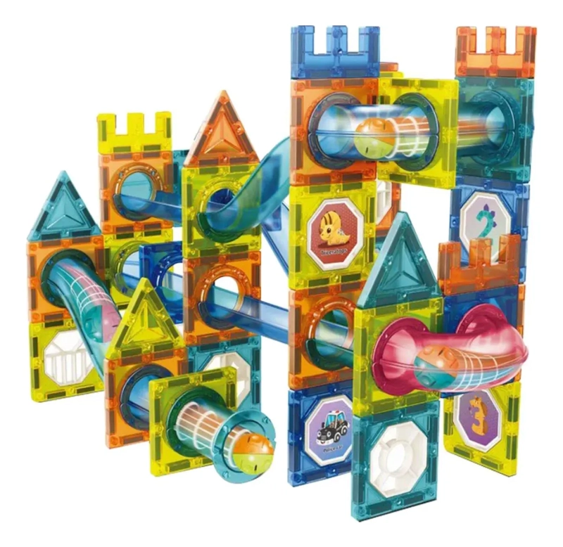 SET 98 PCS BLOQUES MAGNE TICOS DE CONSTRUCCION 3+ AÑOS - 5