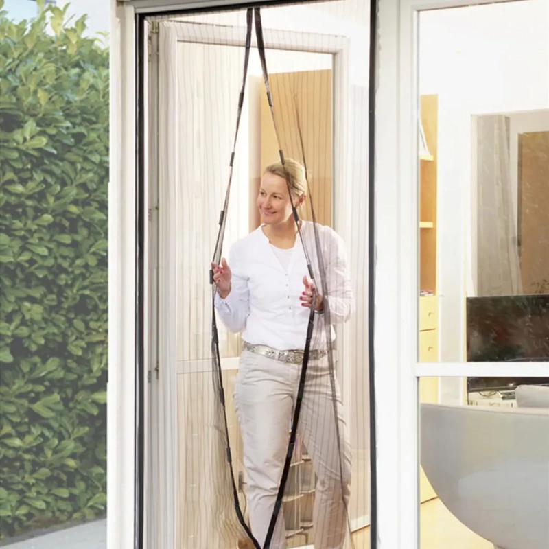 MALLA MOSQUITERA MAGNE TICA PARA PUERTAS 100X210CM MAGIC MESH - 2