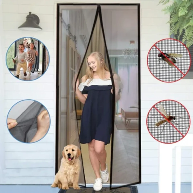 MALLA MOSQUITERA MAGNE TICA PARA PUERTAS 200X210CM MAGIC MESH - 5