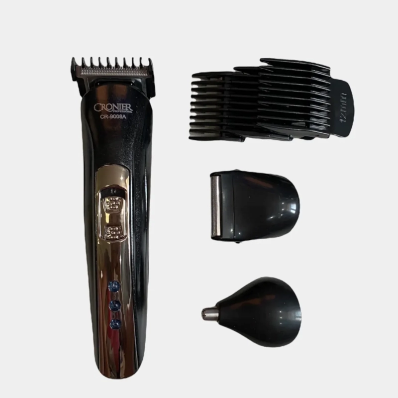 MAQUINA AFEITAR HOMBRE CORTAPELO BARBA NARIZ 3EN1 RECARGABLE - 4