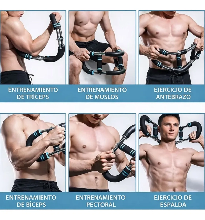 FORTALECEDOR BRAZOS PECHO MULTIFUNCIONAL EJERCICIO EN CASA - 2