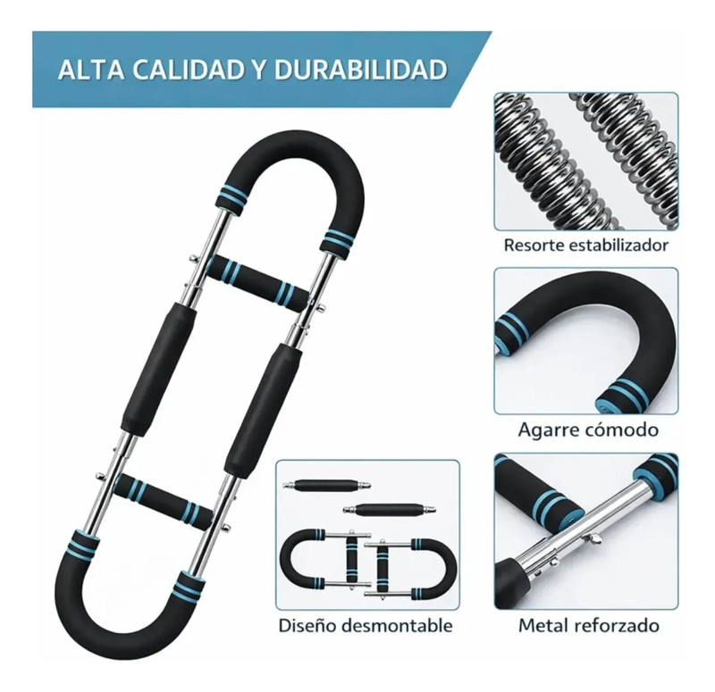 FORTALECEDOR BRAZOS PECHO MULTIFUNCIONAL EJERCICIO EN CASA - 3
