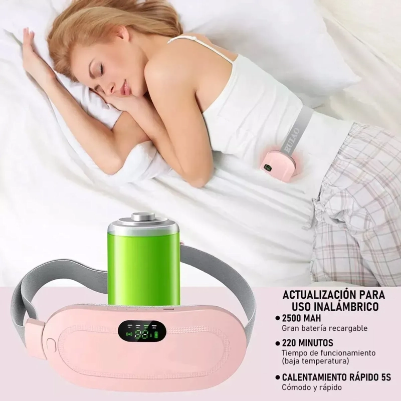 ALMOHADILLA TE RMICA ABDOMINAL CINTURON COLICOS MENSTRUALES - 5