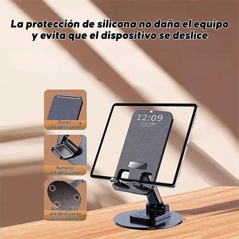SOPORTE CELULAR ESCRITORIO GIRATORIO 360° IR CZ17 - 4