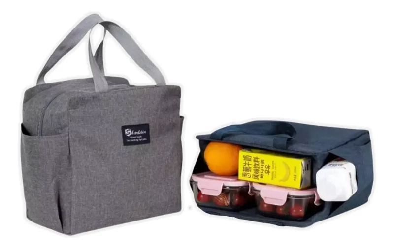 LONCHERA TE RMICA IMPERMEABLE PORTA ALIMENTOS OFICINA PICNIC - 1