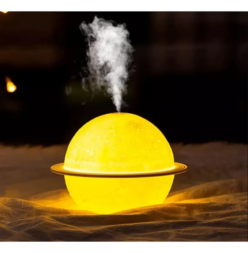 HUMIDIFICADOR LAMPARA DISEÑO PLANETA JUPITER DIFUSOR AROMA - 2