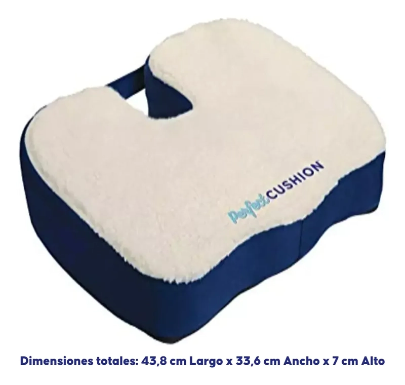 COJIN GEL ESPUMA VISCOELASTICA SOPORTE LUMBAR ERGONOMICO - 7