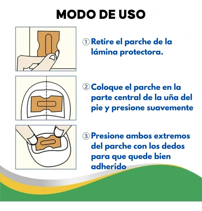 PACK 50 PARCHES UÑAS ENCARNADAS CORRECTOR DE CRECIMIENTO - 4