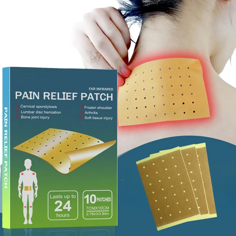 PACK 10 PARCHES MENTOLADOS ALIVIO DOLOR MUSCULAR ARTICULAR - 1
