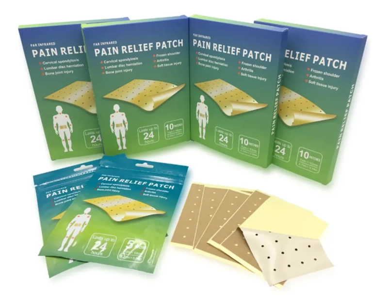 PACK 10 PARCHES MENTOLADOS ALIVIO DOLOR MUSCULAR ARTICULAR - 7
