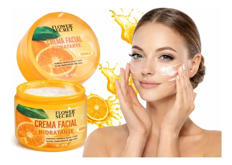 GEL FACIAL HIDRATANTE ACLARANTE VITAMINA C 300ML - 6