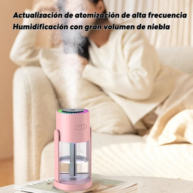 HUMIDIFICADOR DIFUSOR AROMA Y PROYECTOR ESTRELLAS RELAJANTE - 4