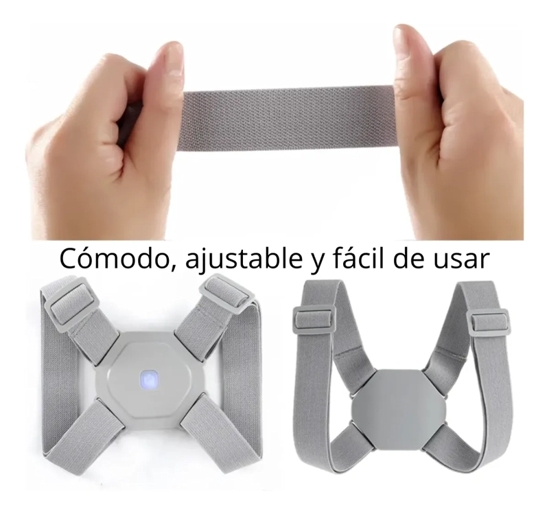 CORRECTOR POSTURA INTELIGENTE SENSOR VIBRACION AJUSTABLE - 3