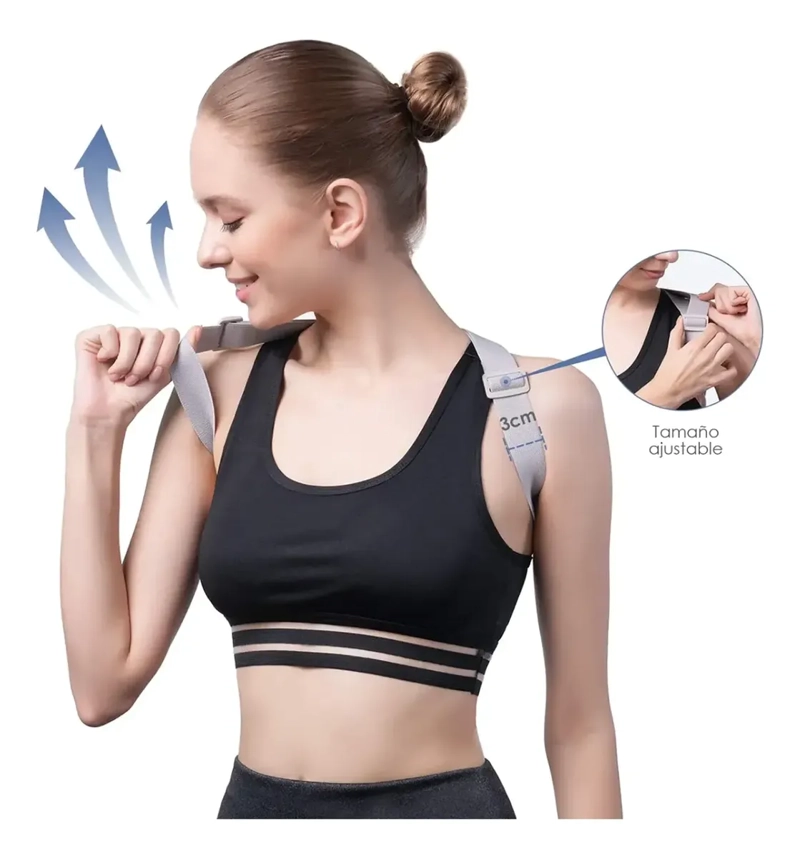 CORRECTOR POSTURA INTELIGENTE SENSOR VIBRACION AJUSTABLE - 4
